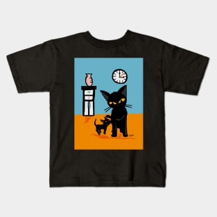 With a little boy Kids T-Shirt